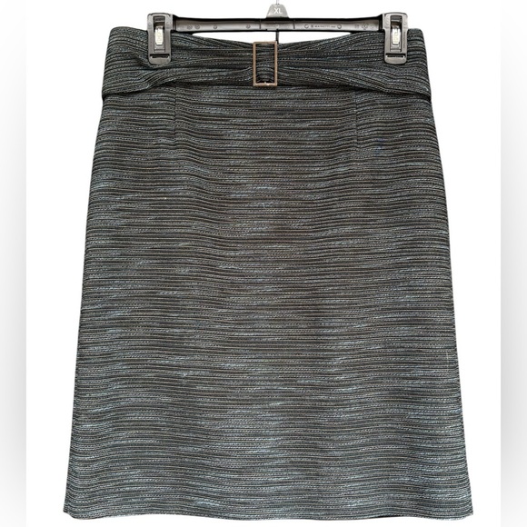 TAHARI Arthur S Levine Women's Size 4 Straight Multicolor Tweed Pencil Skirt. - Picture 1 of 3